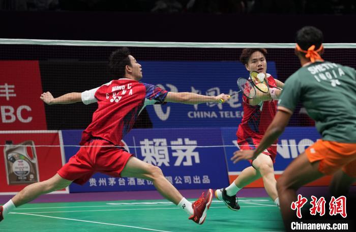 中国男队3比1击败上届冠军印度，晋级汤姆斯杯半